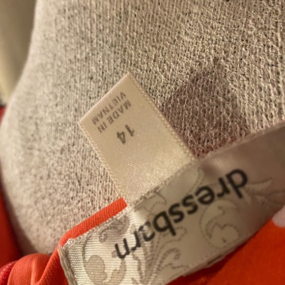 Sleeveless rayon and denim knee length dress - Picture 6 of 6